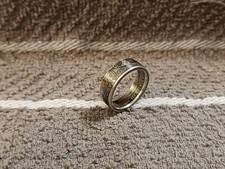 COLORADO State 90 Silver Washington Quarters coin ring 7