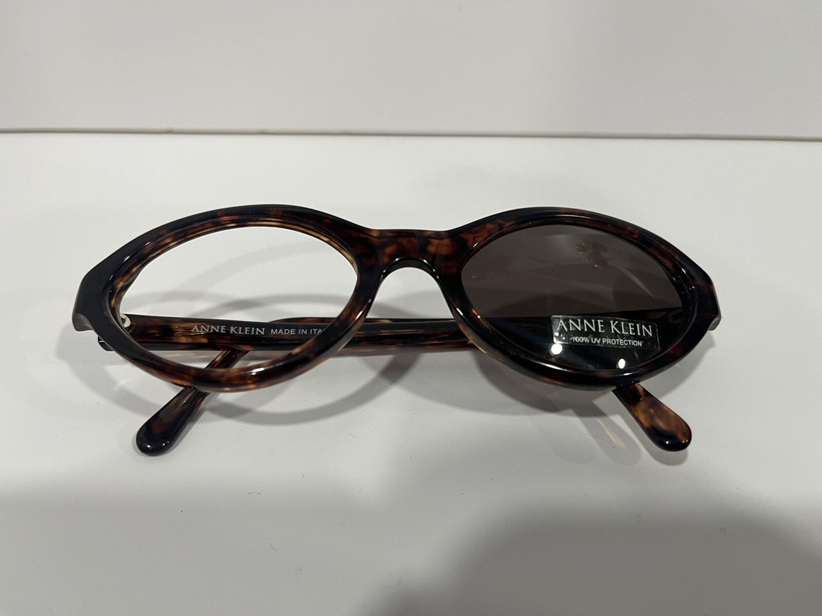Anne Klein Sunglasses Tortoise Cat Eye w Brown Lenses | eBay display picture 1