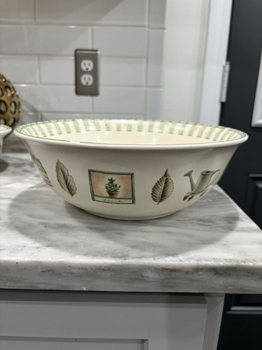 Pfaltzgraff Naturewood Salad Serving Bowl Mixing Popcorn Large Deep 10-3/4 x 6.5 - Bild 2 von 4