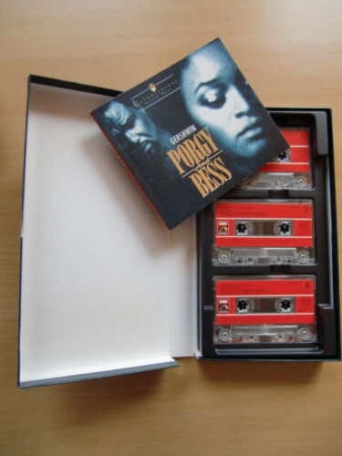 Porgy and Bess - Gershwin 3 x Audio Tapes Boxset (Glyndebourne, Simon Rattle) - Picture 2 of 4