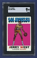 1971 Topps Jerry West #50 SGC 9 MINT