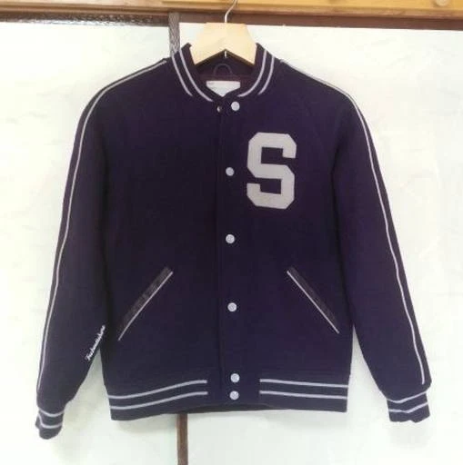 Purple Blue Emblem Jacket Supreme VG