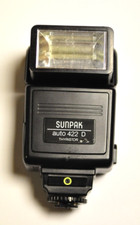 Sunpak Auto 422 D thyristor flash with NE-1D module for Nikon FE  EM.