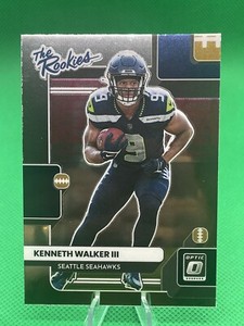 2022 Optic Football Kenneth Walker III The Rookies #TR-18 Seattle Seahawks