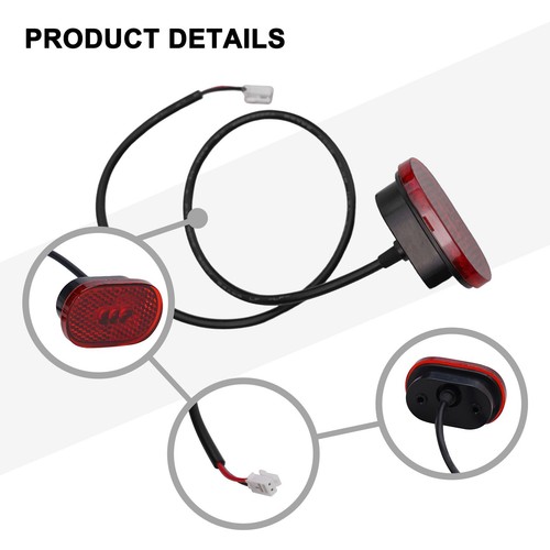 Electric Scooter Rear TailLight Lamp LED Brake light for Ninebot E25 E45 E22D - Picture 2 of 24