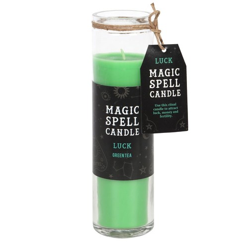 Magic Spell Glass Pillar Jar Candle Happiness Love Protection Friendship Luck - Picture 7 of 7