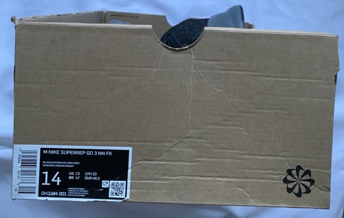 M Nike Superrep GO 3 NN FKUS Men's Size-14 (DH3394 001) Black/Grey "BOX NO LID" - Picture 5 of 7