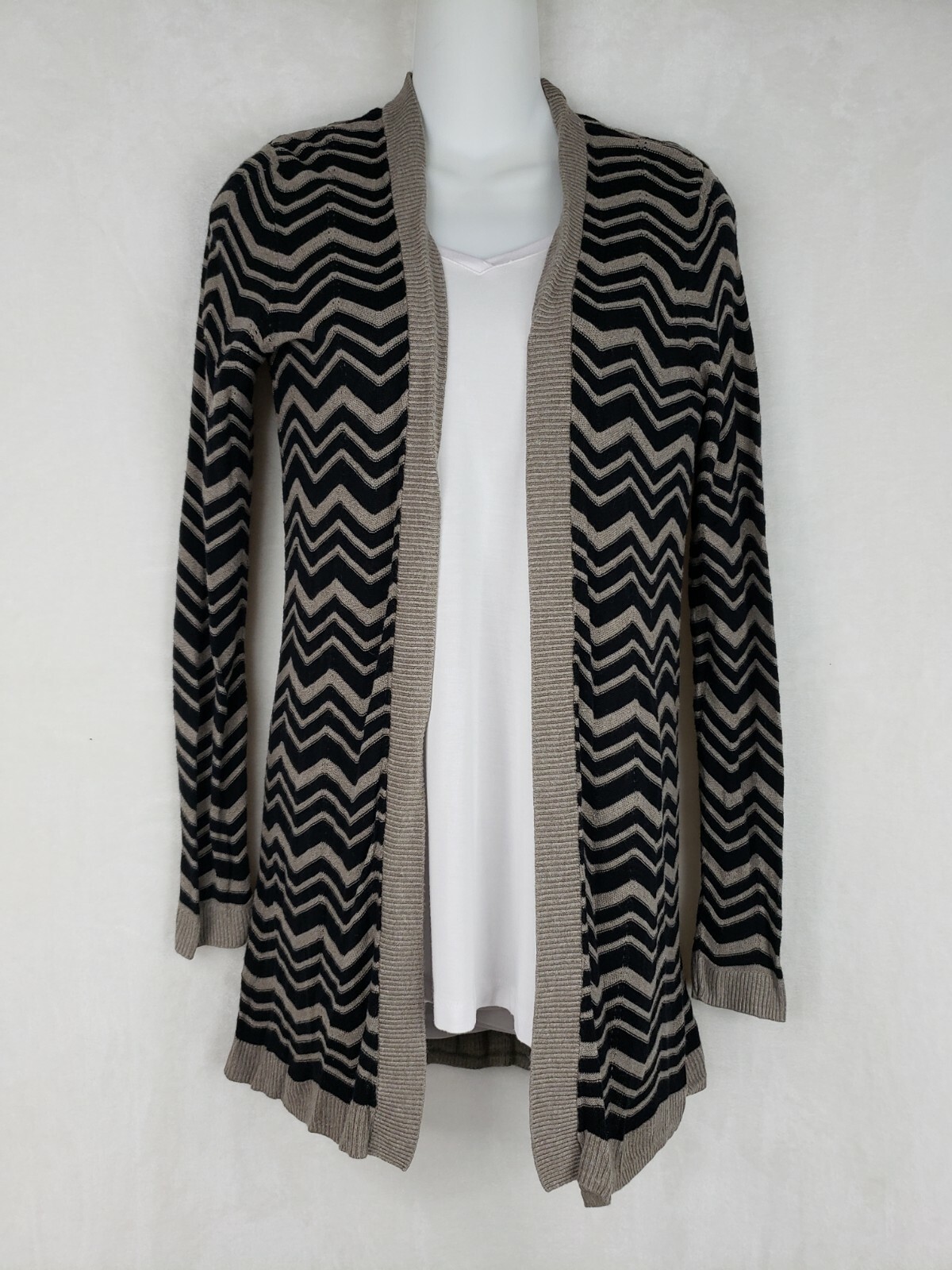 APT. 9 Women S Midi Long Open Drape Duster Cardig… - image 1