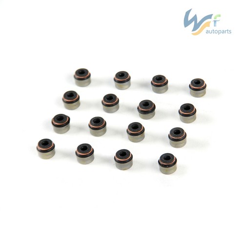 Valve stem seals and Intake&Exhaust Valves For VW Golf Jetta Tiguan Audi A3 - Picture 6 of 11