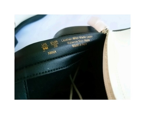 Botas de Combate para Mujer Sam Edelman Nina en Blanco Talla 8M/9M Nuevas - Imagen 6 de 6