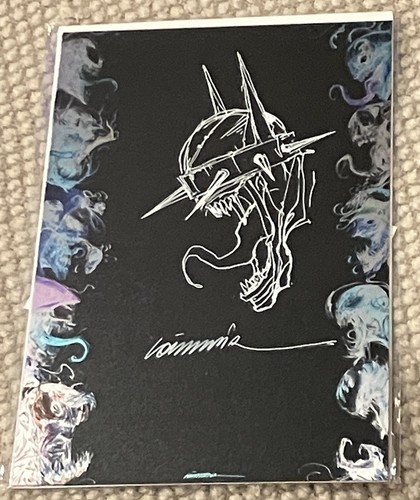 NYCC Special METAL Gorkem Demir Sketchbook Signed Batman Who Laughs 1/1 w/COA