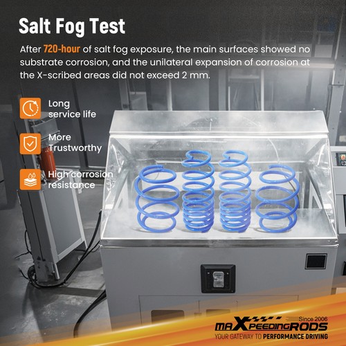 maXpeedingrods Lowering Springs For Honda Civic Coupe/ Sedan / Hatchback 2016-24 - Picture 9 of 17