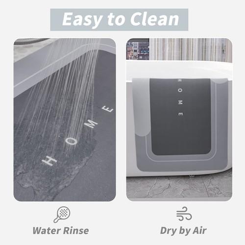 Housego 3PCS Absorbent Bath Mat Magic Rug Sets, Quick Drying Bath Mat Non-Sli... - Picture 6 of 7