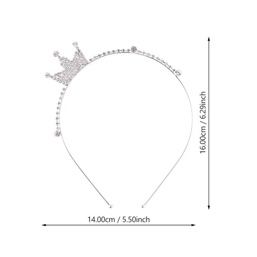 Crown Headdress Delicate Hair Crown Girls Stage Performance Hair Accessories - Picture 7 of 12