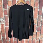 Gymshark Long Sleeve Casual Shirt Men's size Large Black