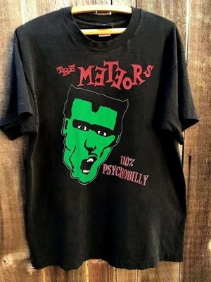 Rare The Meteors Band Black Short Sleeve Graphic T shirt Men Women S-5XL