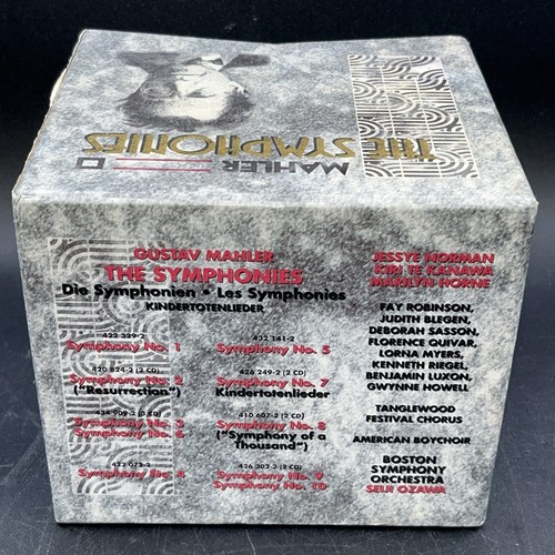 Mahler: Symphonies 1-9, 10 Adagio Kindertotenlieder Box Set - Bild 3 von 7