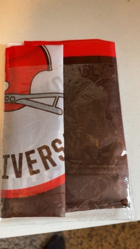 Bandera de los Cleveland Browns 75 aniversario 2021 boleto de temporada miembro NFL - Imagen 2 de 2