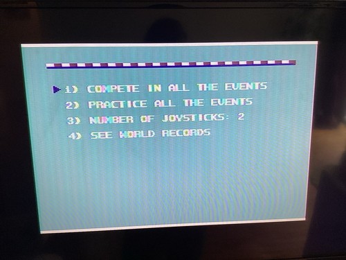 Winter Games / C64 Commodore 64 Datasette / Epyx / Getestet 💾✅ - Bild 9 von 14