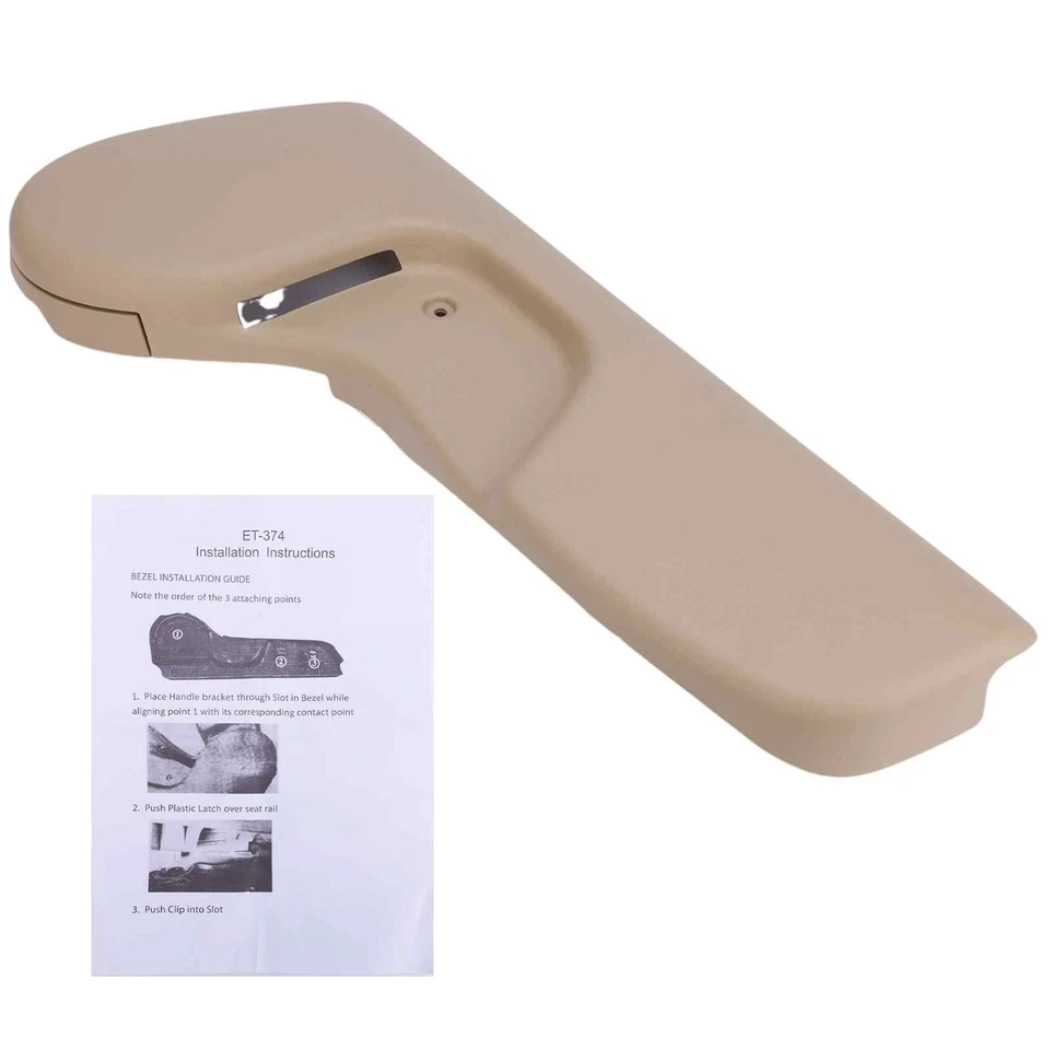 Front Driver Side Tan / Beige Seat Trim Bezel LH For Toyota Tacoma 2001-2004 Foto 2 de 4