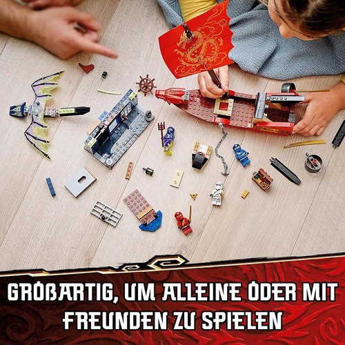 LEGO Ninjago - Battle of the Sky Medium Schlachtschiff Kopfgeld 71749 Spielzeug Ninja Ninja - Bild 3 von 9