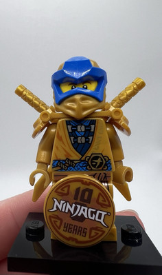 LEGO Ninjago Legacy Jay (Gold 10th Anniversary) Minifigure