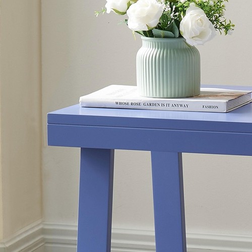 Kings Brand Furniture Square Side End Table, Couch Bedside Sofa Table, Lavender - Picture 2 of 6