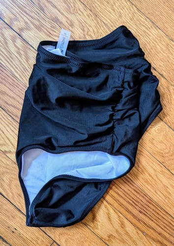 CUPSHE All About U Pin-up Stripe High Waisted Bikini Set NWT, Black, White, Med - Picture 15 of 17