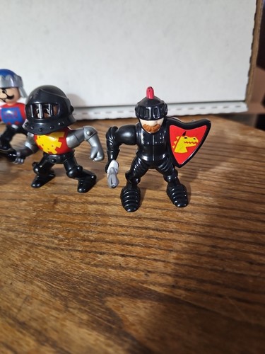VTG Fisher Price Great Adventures Magic Castle Knights Lot of 5 Black 94 & 95 - Bild 4 von 10