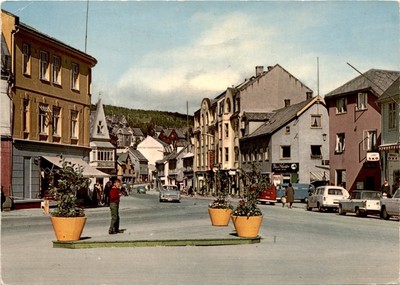 Blue Master, PLAZA, SKO, OXE F-1502-3, Norway Postcard