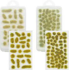 78 Statische Grass Statisches 2 Größe Static Grass Tuft Gelb Grasbüschel Miniatu