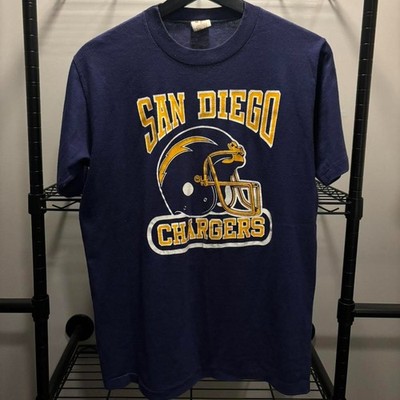 Vintage San Diego Chargers Graphic Tee reprint gift fan shirt  AN65488