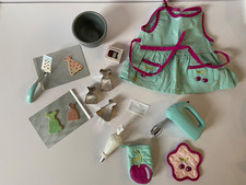 American Girl Doll Baking set Kitchen cookies Bakery or Restaurant Mixer