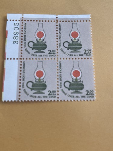 US #1611 MNH plate block of 4