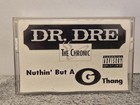 Dr. Dre – Nuthin' But A "G" Thang Cassette Single Snoop Doggy Dogg The Chronic