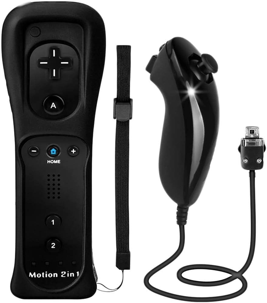 Wii Controller, Motion Plus, Nunchuck, Bluetooth, Fernbedienung, Ersatz