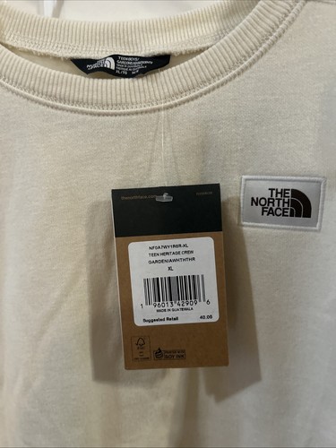 NWT-THE NORTH FACE-HERITAGE (CREW NECK) TEEN BOYS SIZE XL (14/16) - Picture 2 of 4