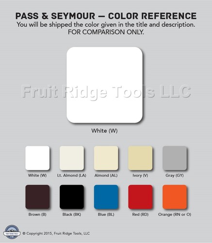 Interruptor de luz basculante decorador P&S blanco GRADO COMERCIAL 4 vías 15A a granel 2604-W - Imagen 3 de 4
