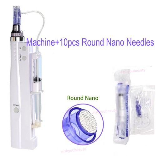 Water Meso Gun Mesotherapy Skin Facial Pen Machine 12/24/36/42Pin Nano Cartridge - Picture 22 of 27