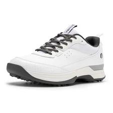  Wide Golf Shoes Men Professional Outdoor Water 12.5 X-Wide White Grey