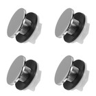 4 Pcs Wash Basin Hole Plug Bathroom Sink Cover Overflow Drain Stopper