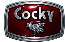 Booth'S "Cocky" Belt Buckle from Bones