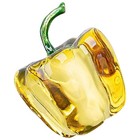 Crystal Chili Figurine Crystal Chili Bell Pepper Ornament Crystal Chili Statue