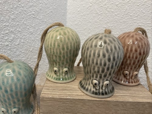5 Mimeela Ceramic Octopus & 1 MudPuppy Ceramic Studio Air Plant Hanger Easy Care - Bild 4 von 14
