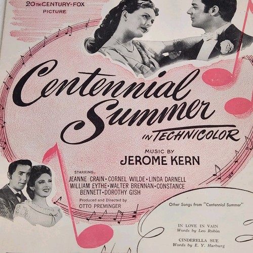 All Through The Day, Oscar Hammerstein 2nd ~ Jerome Kern, Vintage Noten 1946 - Bild 3 von 9