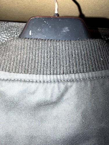 PEACOCKS MENS XXXL JACKET BLACK SHINY FINISH ZIP FRONT - Picture 7 of 9