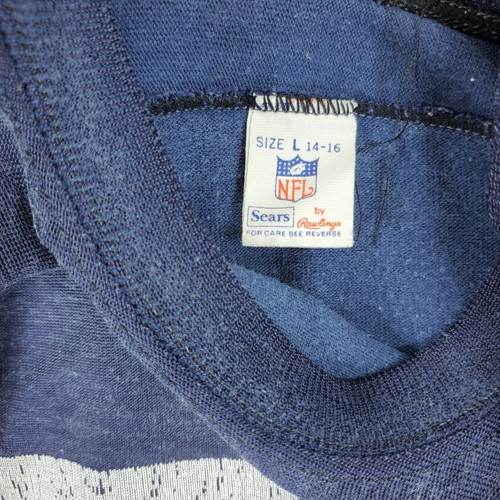 Vintage 70s NFL Sears Rawlings Football Jersey #51 Bears Dick Butkus Youth L - Picture 4 of 8