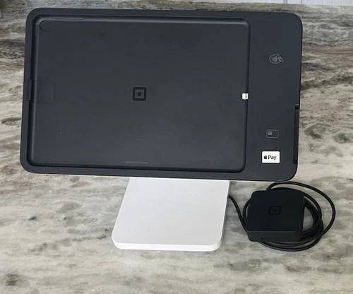 Square POS Stand Kiosk Fits 10.2” iPad Lightning Connector Second Gen V1 SPG1-01