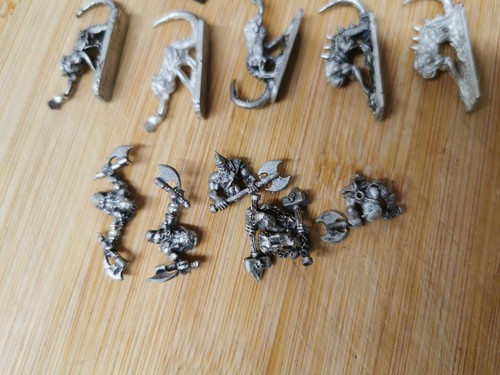 Warhammer Warmaster Epic Chaos Dragon Ogres 2 sets 6 units Metal 10mm - OOP - Picture 5 of 5