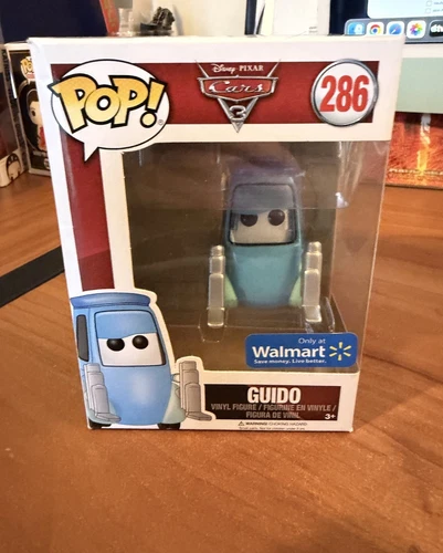 Funko Pop! Pixar CARS * GUIDO # 286 * WALMART Exclusive